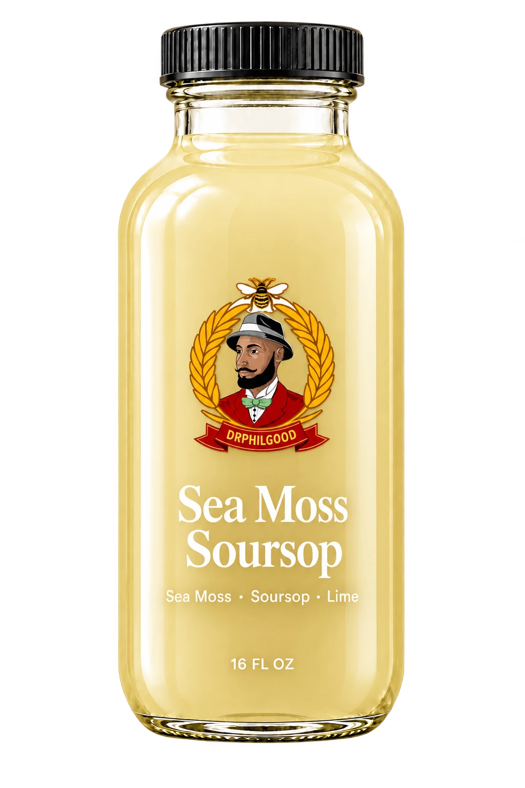 Dr. Phil Good Sea Moss Soursop 16 fl oz bottle